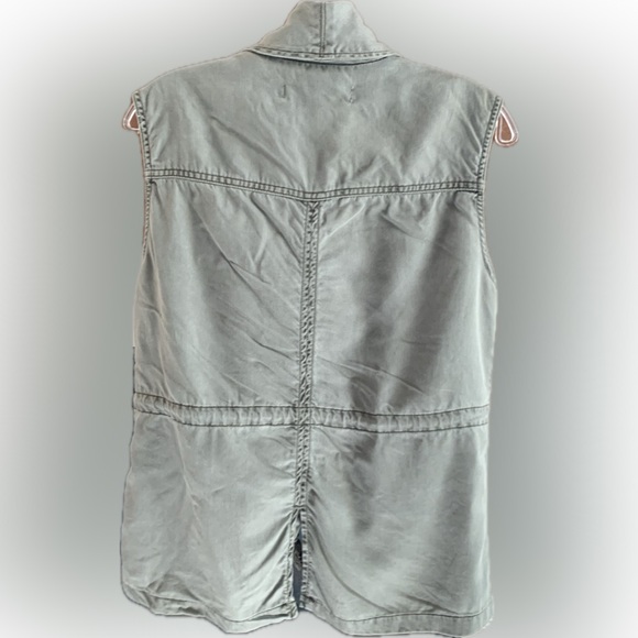 MAX JEANS vest, army green, large. - Picture 7 of 9